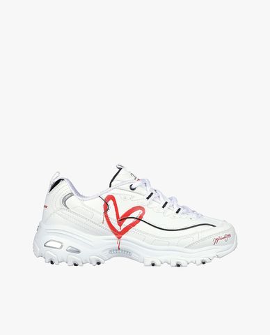  SKECHERS - Giày sneakers nữ cổ thấp D'Lites 