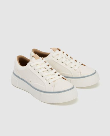  URBAN REVIVO - Giày sneakers nam cổ thấp Round Toe 