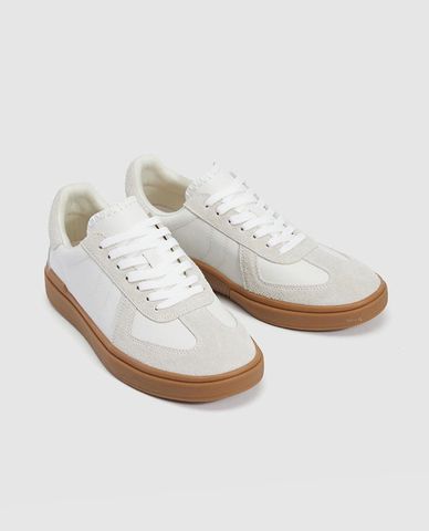  URBAN REVIVO - Giày sneakers nam cổ thấp Round Toe 