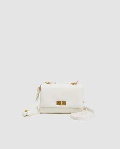  URBAN REVIVO - Túi đeo vai nữ phom chữ nhật trẻ trung 