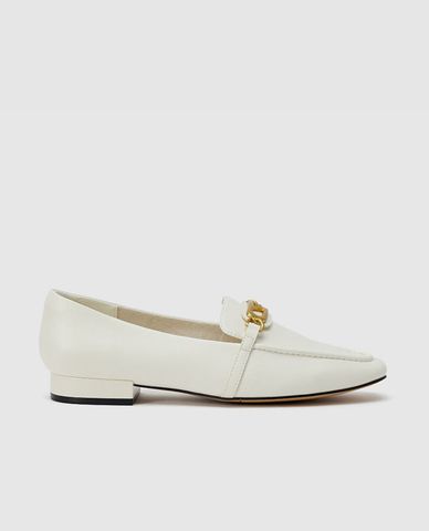  URBAN REVIVO - Giày lười nữ đế thấp Chain Decor 