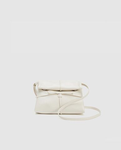  URBAN REVIVO - Túi đeo vai nữ phom chữ nhật nắp gập 