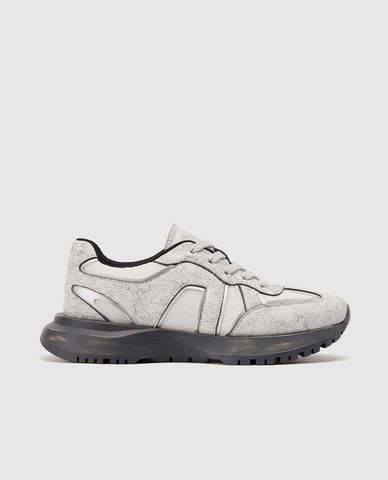  URBAN REVIVO - Giày sneakers nam cổ thấp Dad 