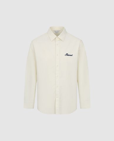  URBAN REVIVO - Áo sơ mi nam cổ bẻ tay dài Loose 