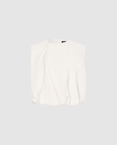  URBAN REVIVO - Áo sát nách nữ phom croptop Overhead 