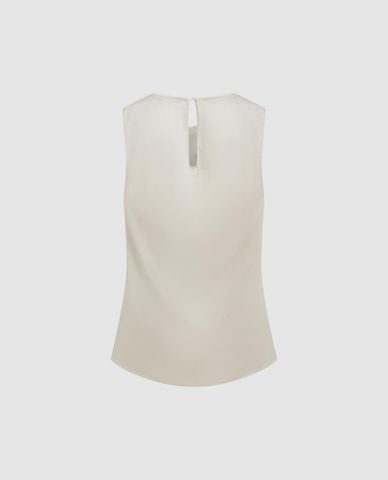  URBAN REVIVO - Áo sát nách nữ cổ đổ Overhead 