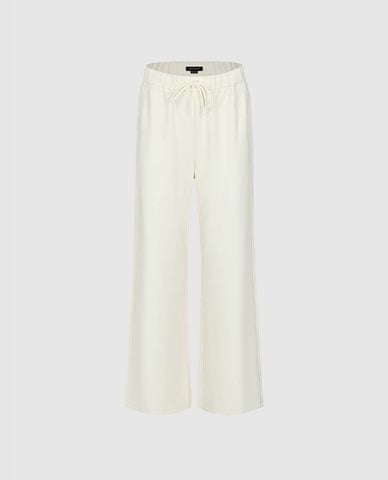  URBAN REVIVO - Quần nữ ống rộng lưng thun hiện đại 