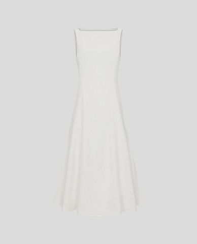  URBAN REVIVO - Đầm sát nách midi thanh lịch 