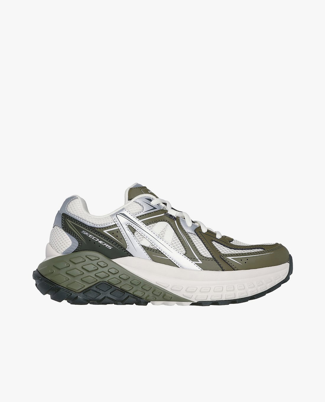 SKECHERS - Giày sneakers nam cổ thấp Monster Evo