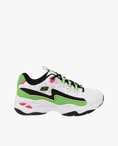  SKECHERS - Giày sneakers nam cổ thấp D'Lites 4.0 Pokémon 