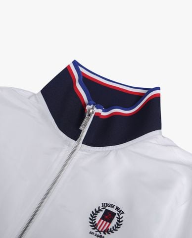  BEVERLY HILLS POLO CLUB - Áo khoác thể thao nam cổ trụ tay dài thời trang 