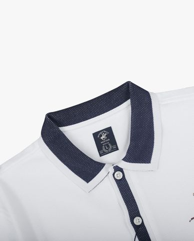  BEVERLY HILLS POLO CLUB - Áo polo nam cổ bẻ tay ngắn trẻ trung 