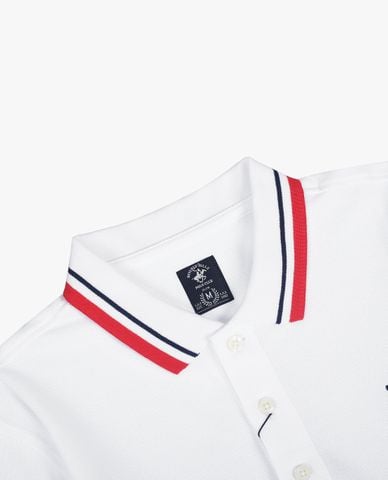  BEVERLY HILLS POLO CLUB - Áo polo nam cổ bẻ tay ngắn trẻ trung 