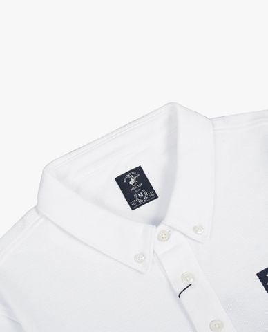  BEVERLY HILLS POLO CLUB - Áo polo nam cổ bẻ tay ngắn trẻ trung 