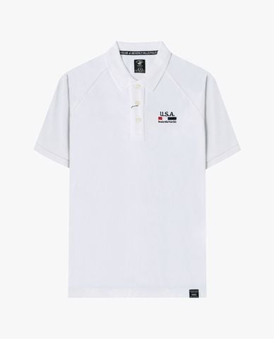  BEVERLY HILLS POLO CLUB - Áo polo nam cổ bẻ tay ngắn trẻ trung 
