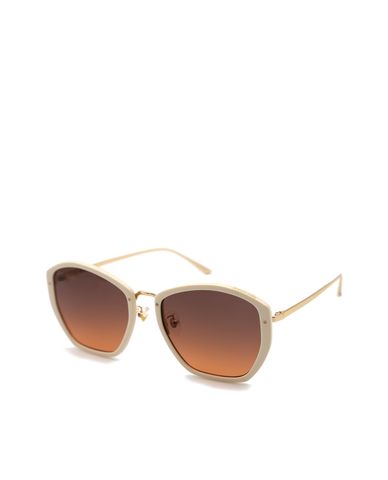  MUJOSH - Kính mát gọng đa giác bo tròn thời trang 