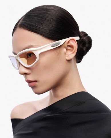  MUJOSH - Kính mát gọng oval unisex thời trang 