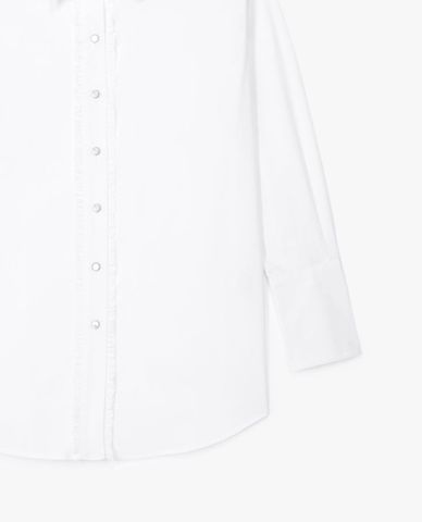  THE KOOPLES - Áo sơ mi nữ tay dài Classic Collar 