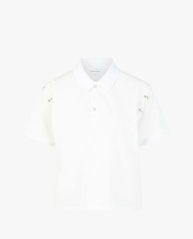  THE KOOPLES - Áo polo nữ phom ngắn Piercing 
