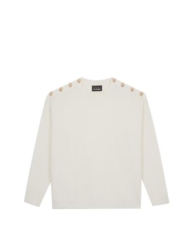  THE KOOPLES - Áo len nữ tay dài cổ lọ Shoulder Buttons 