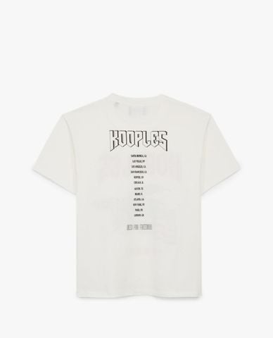  THE KOOPLES - Áo thun nữ cổ tròn Eagle Print 