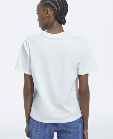  THE KOOPLES - Áo thun nữ cổ tròn tay ngắn The Kooples Logo 