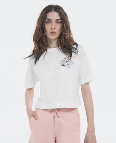  THE KOOPLES - Áo croptop nữ tay ngắn thời trang 