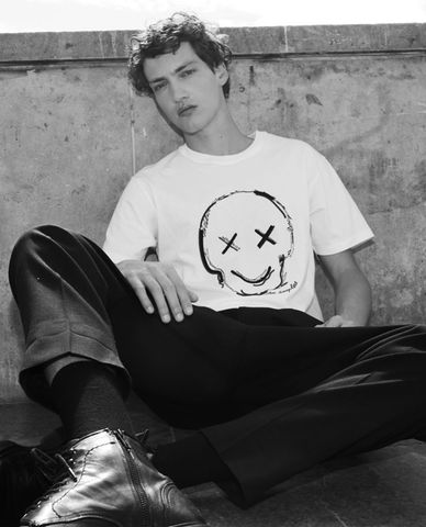  THE KOOPLES - Áo thun nam tay ngắn Embroidery 