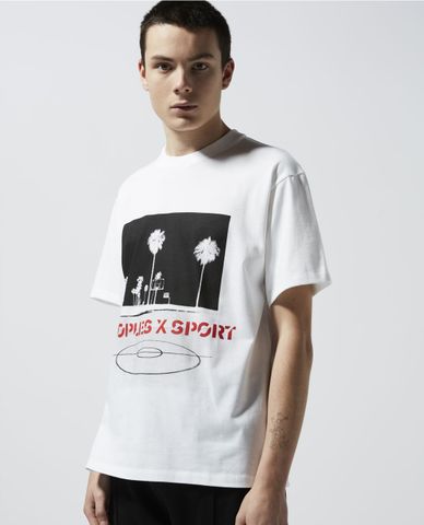  THE KOOPLES - Áo thun nam tay ngắn Sportwear Print 