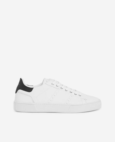  THE KOOPLES - Giày sneaker nam phối dây White Leather 