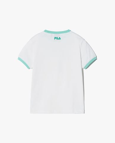  FILA - Áo thun trẻ em Travel Club Ringer 