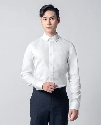  DETERMINANT - Áo sơ mi nam cổ bẻ tay dài thanh lịch 