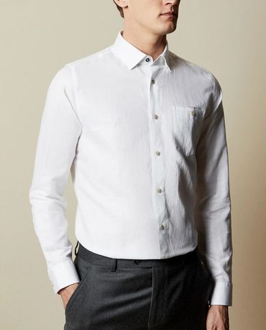  TED BAKER - Áo sơ mi nam tay dài Tiptoe 