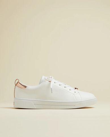  TED BAKER - Giày sneakers nữ cổ thấp White Tennis 