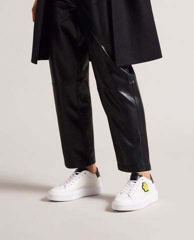  TED BAKER - Giày sneakers nữ cổ thấp phối hoạ tiết Maymay 