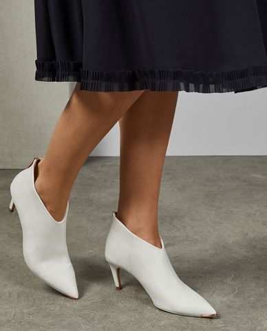  TED BAKER - Giày boots nữ cao gót khóa kéo Gemie 