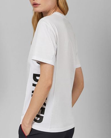  TED BAKER - Áo thun nữ tay ngắn cổ tròn White Abbee 