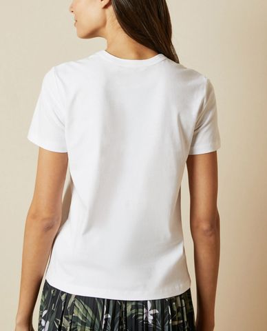  TED BAKER - Áo thun nữ tay ngắn cổ tròn Aymelia 