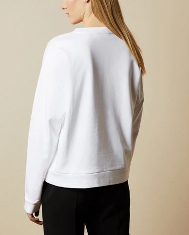  TED BAKER - Áo sweatshirt nữ tay dài cổ tròn Dynnie 
