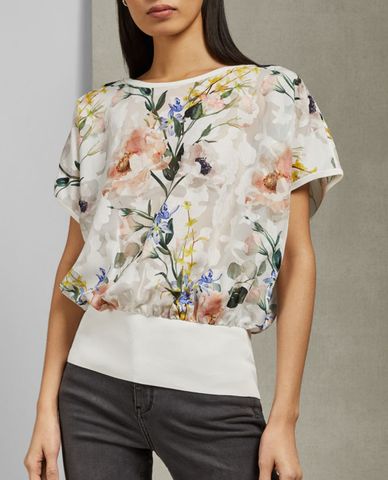  TED BAKER - Áo kiểu nữ họa tiết hoa Eltiee 