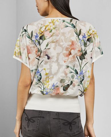  TED BAKER - Áo kiểu nữ họa tiết hoa Eltiee 