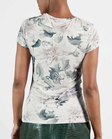  TED BAKER - Áo thun nữ tay ngắn cổ tròn Hilmaa 