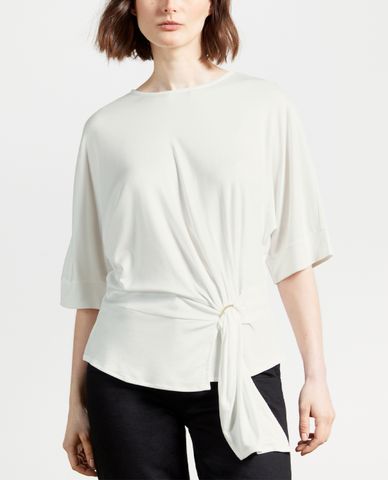  TED BAKER - Áo thun nữ tay ngắn rút dây Iisobel 