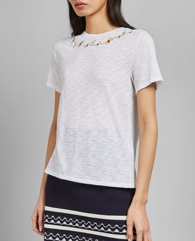  TED BAKER - Áo thun nữ cổ tròn Jalaf 