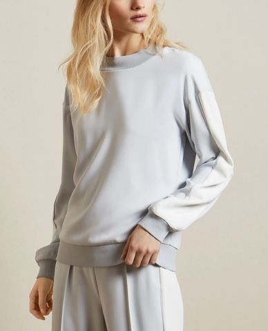 TED BAKER - Áo sweatshirt nữ cổ tròn tay dài Keelee 
