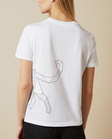  TED BAKER - Áo thun nữ tay ngắn cổ tròn Kelei 