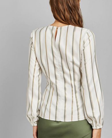  TED BAKER - Áo kiểu nữ cổ tròn tay dài Kyliiee 