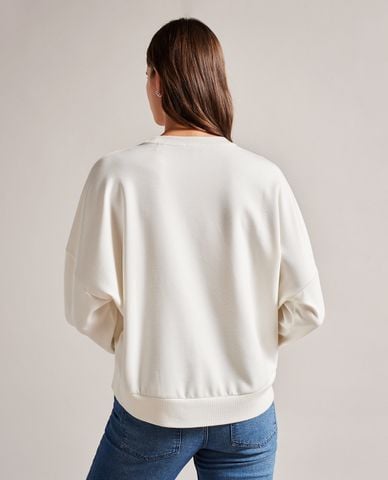  TED BAKER - Áo sweater nữ cổ tròn dài tay Marene 