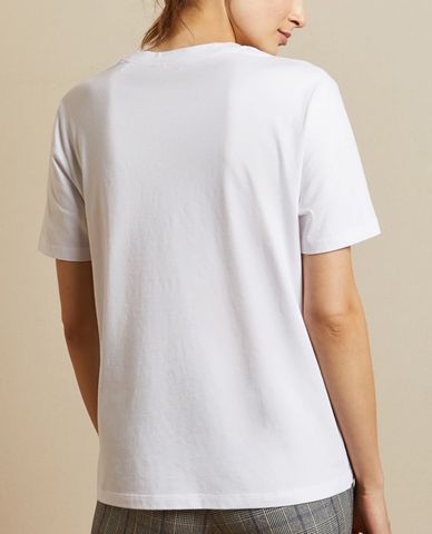  TED BAKER - Áo thun nữ tay ngắn cổ V Nikitai 