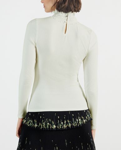  TED BAKER - Áo kiểu nữ tay dài cổ cao Wilaart 